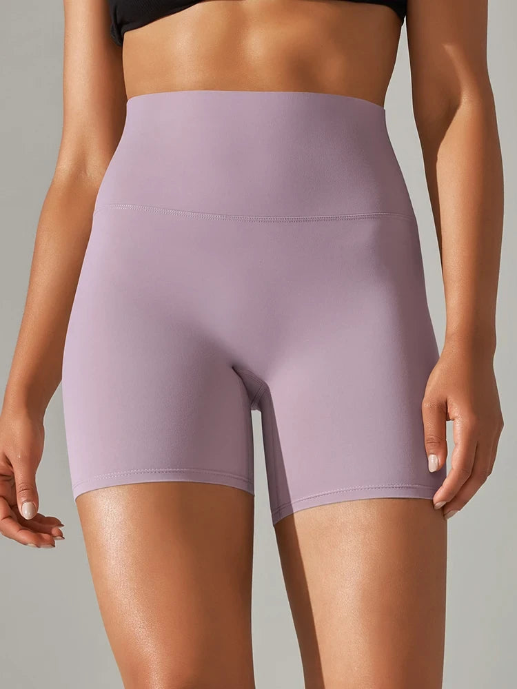 Women's High Waist Yoga Shorts
