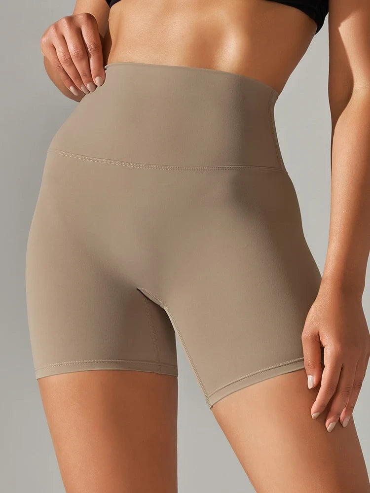 Women's High Waist Yoga Shorts