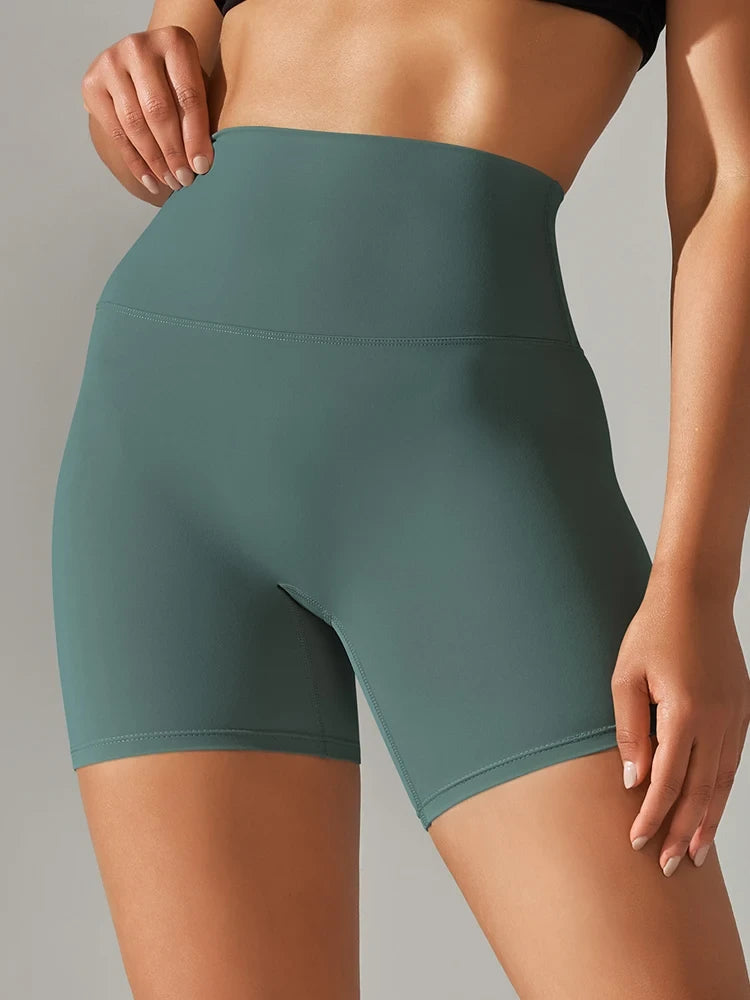 Women's High Waist Yoga Shorts